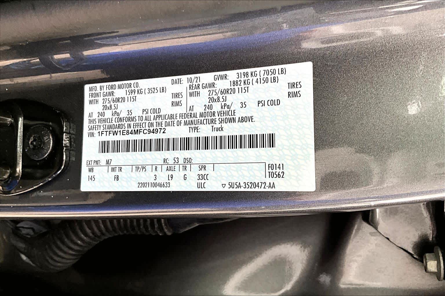 2021 Ford F-150