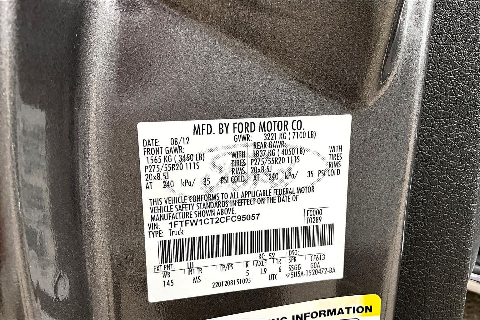 2012 Ford F-150