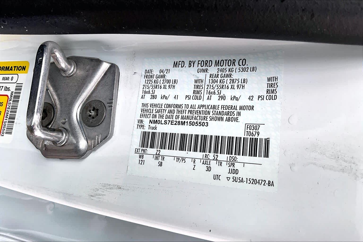 2021 Ford Transit Connect