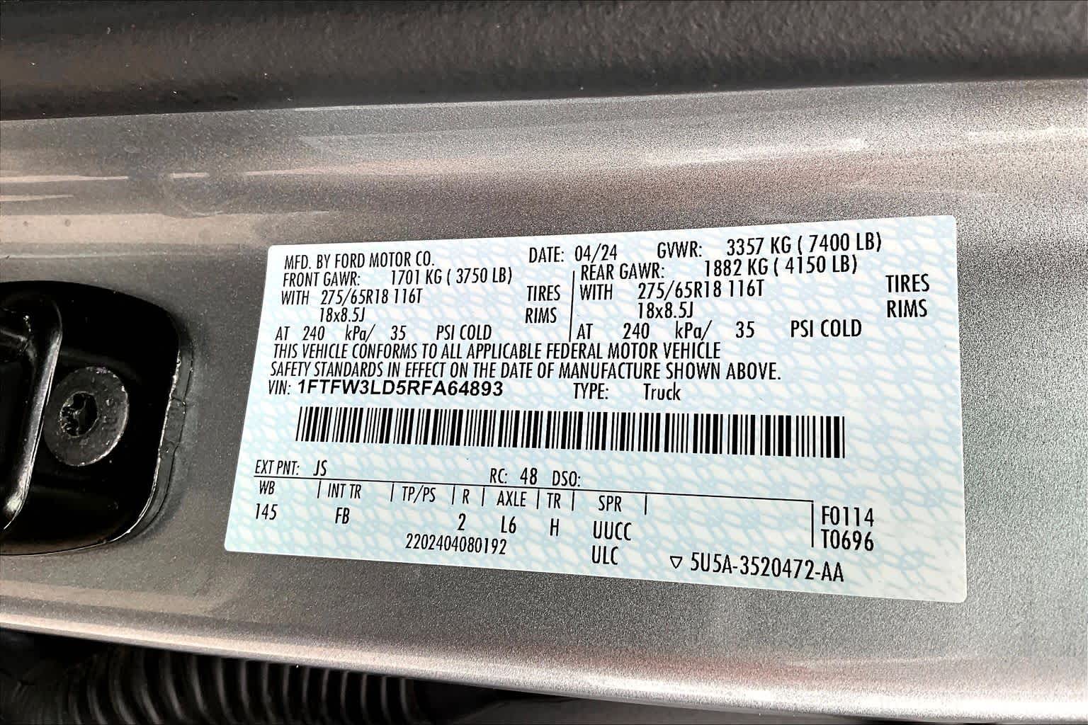 2024 Ford F-150