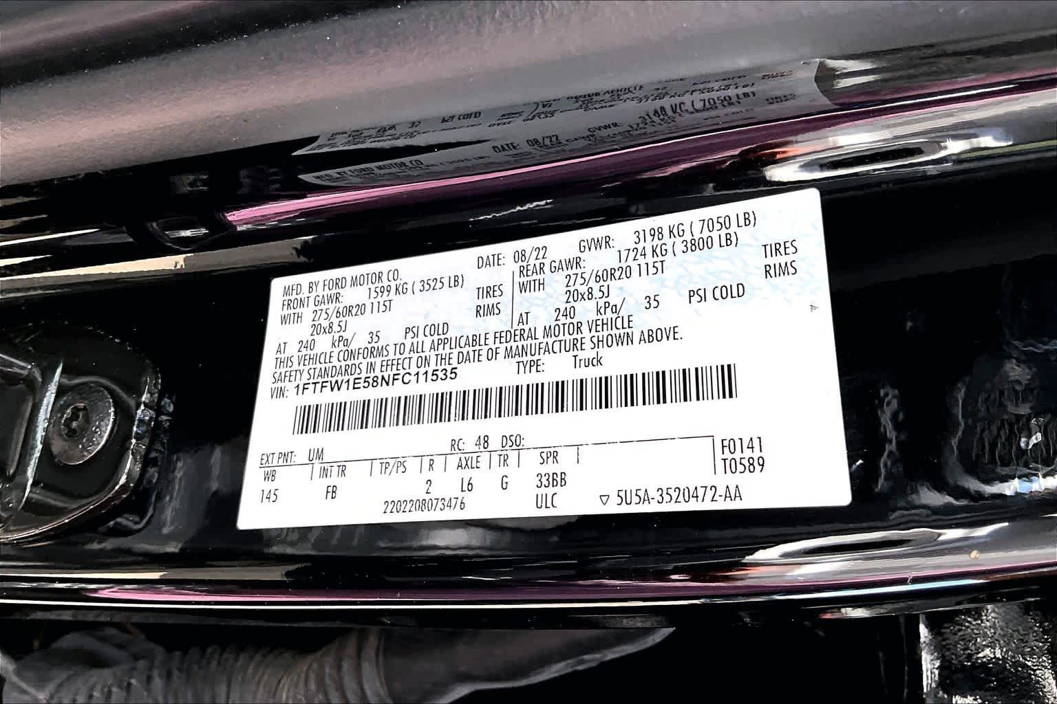 2022 Ford F-150