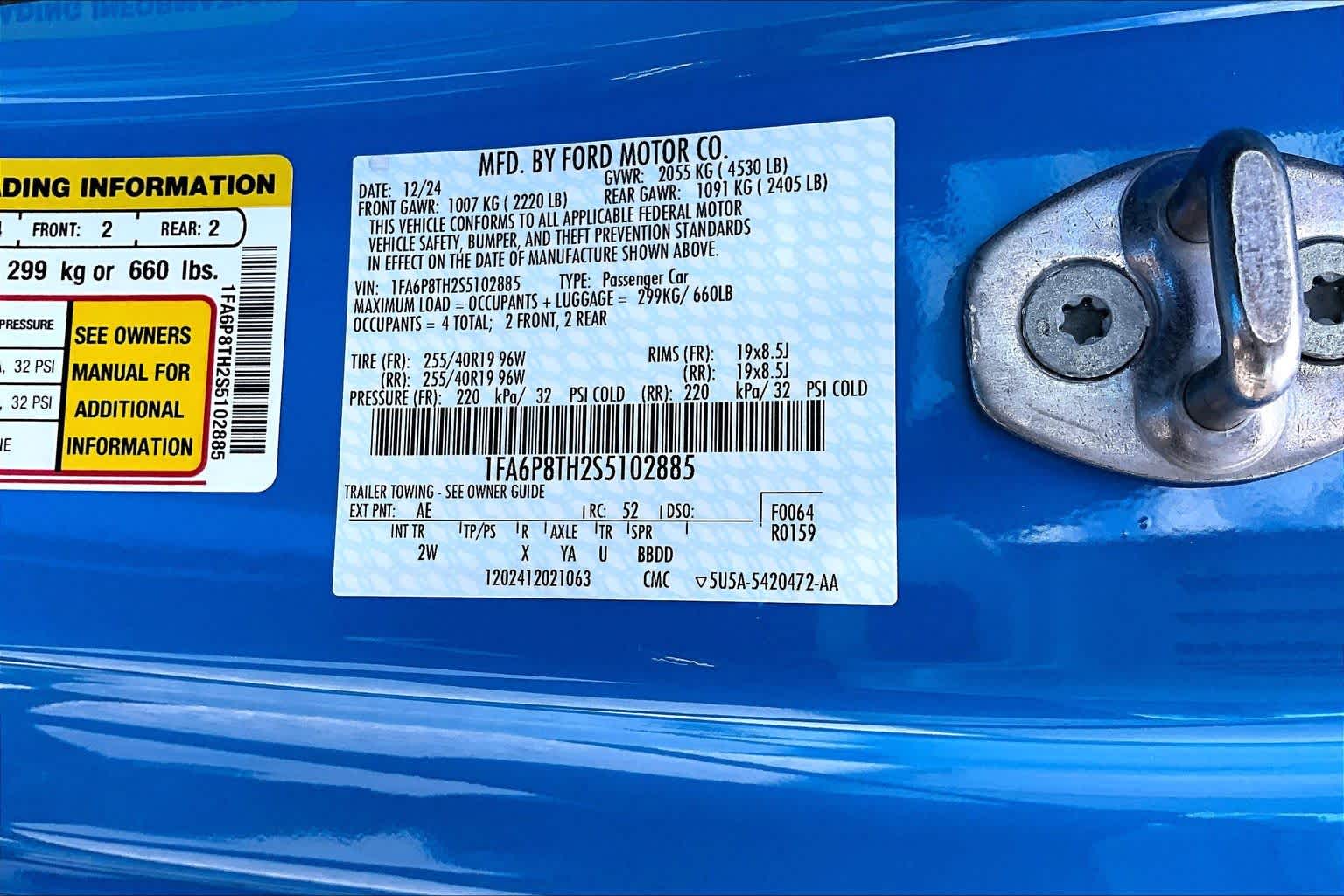 2025 Ford Mustang