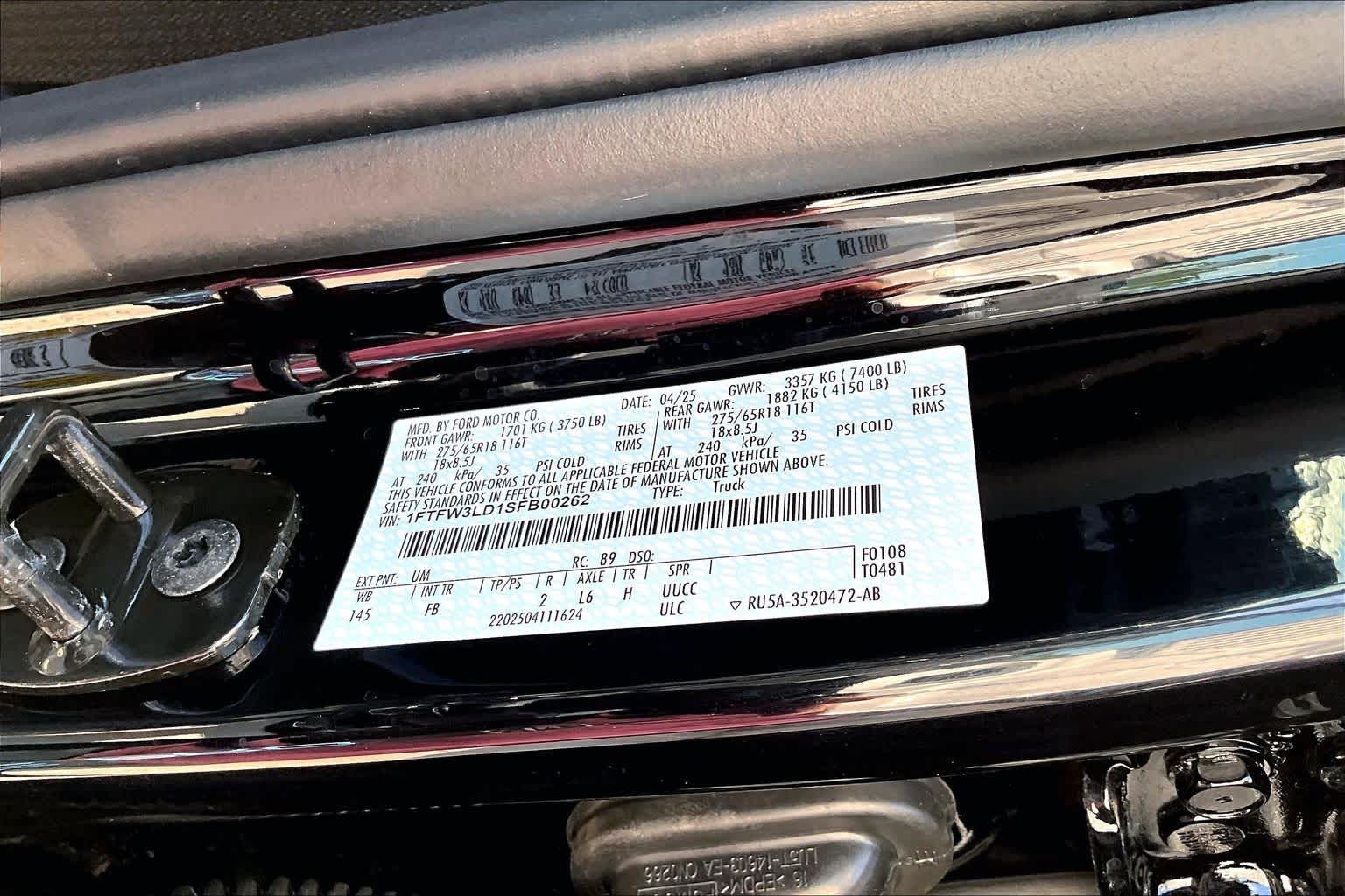 2025 Ford F-150