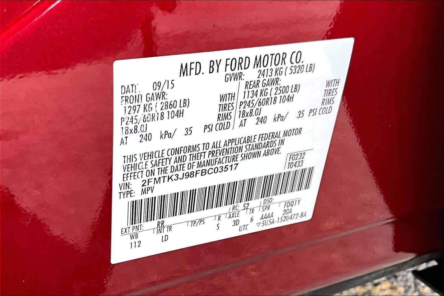 2015 Ford Edge