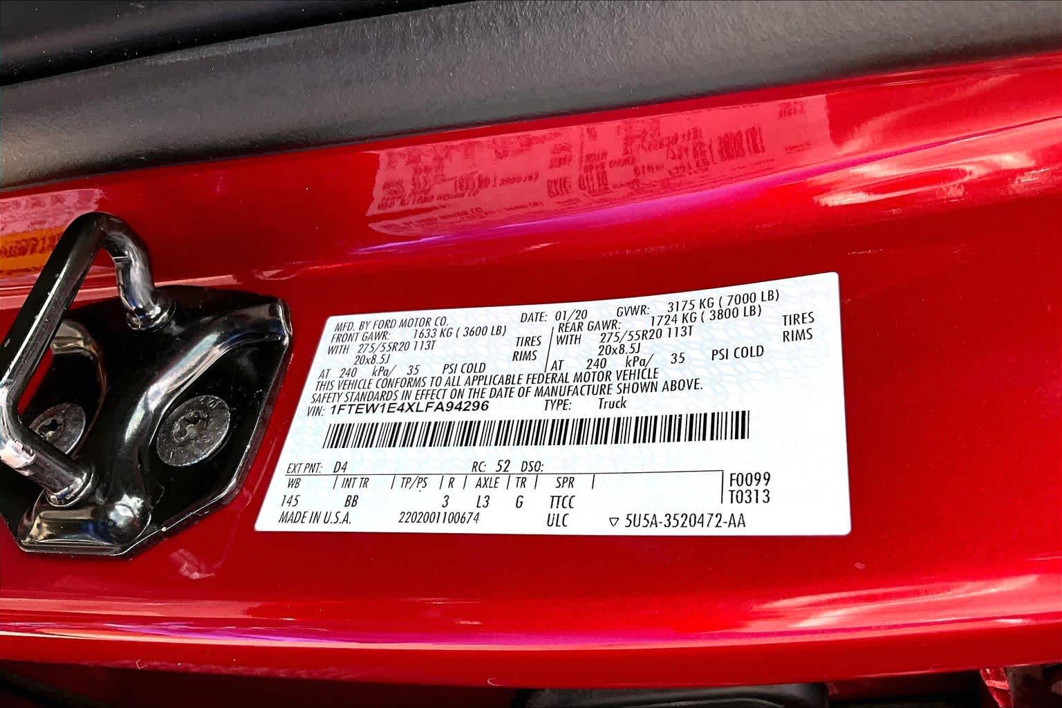 2020 Ford F-150