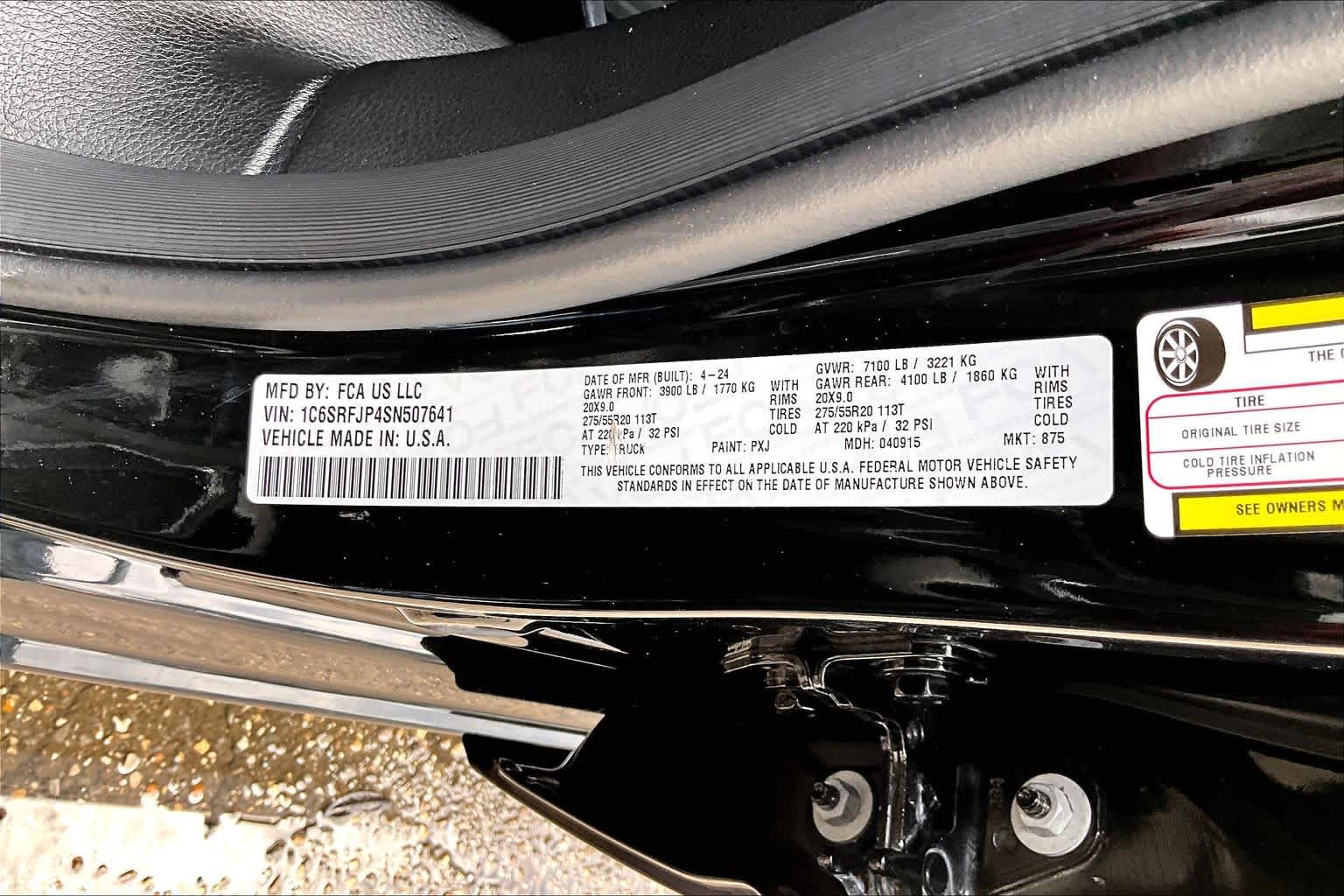 2025 RAM 1500