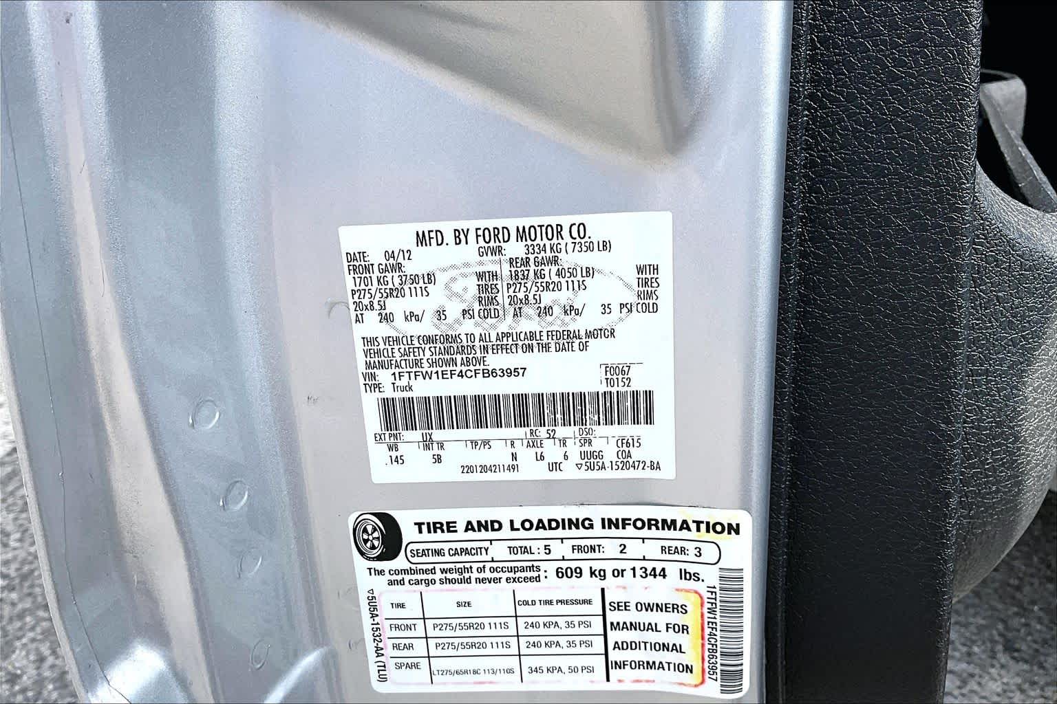 2012 Ford F-150