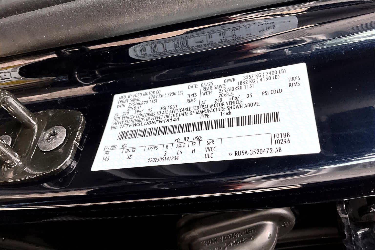 2025 Ford F-150