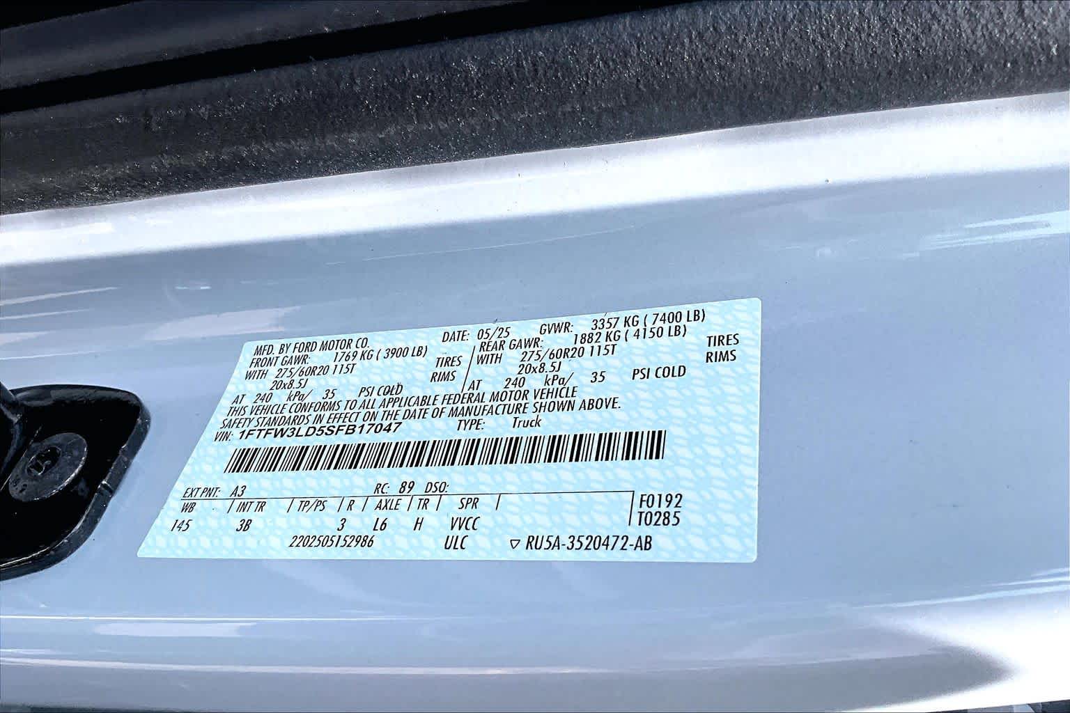 2025 Ford F-150