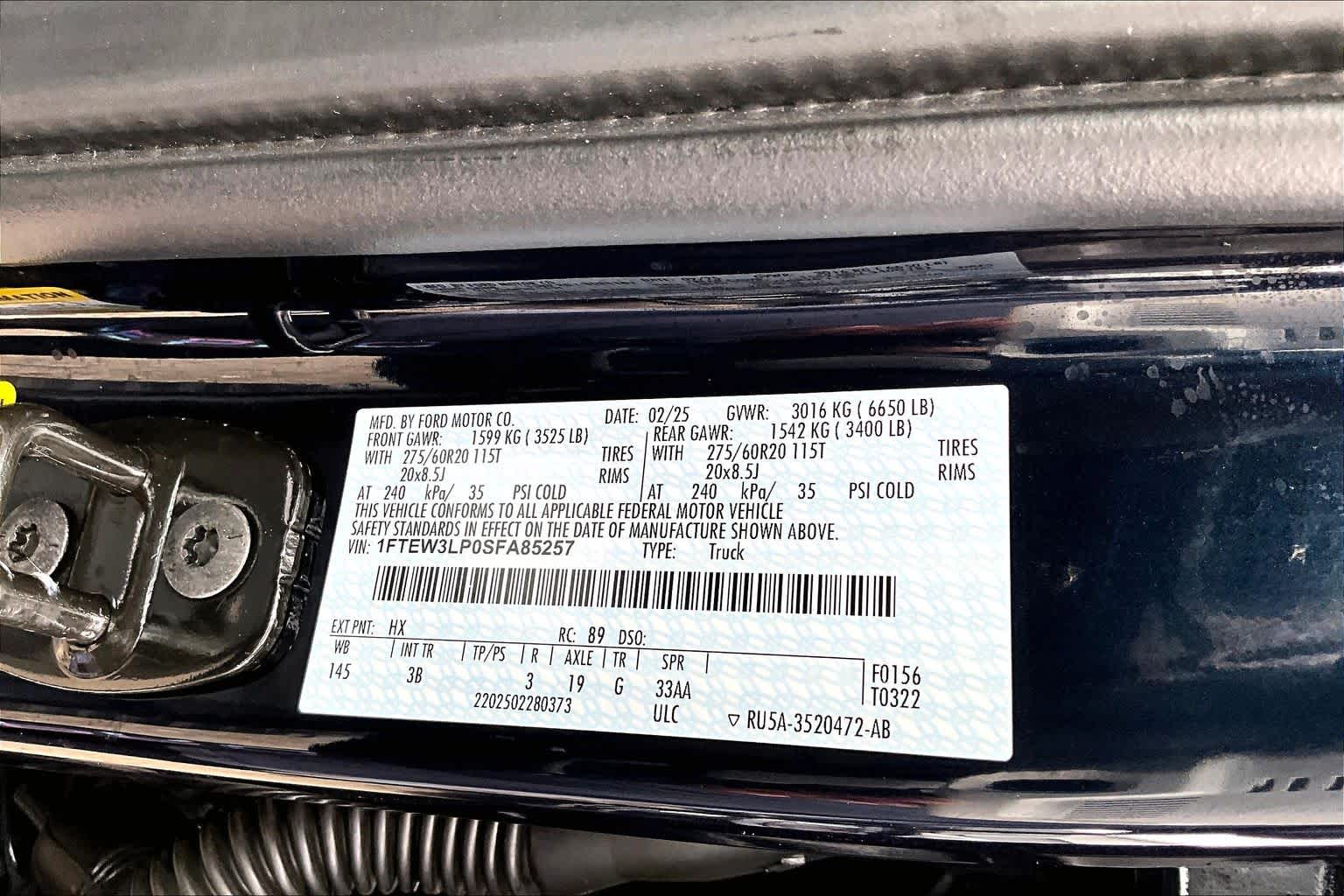 2025 Ford F-150