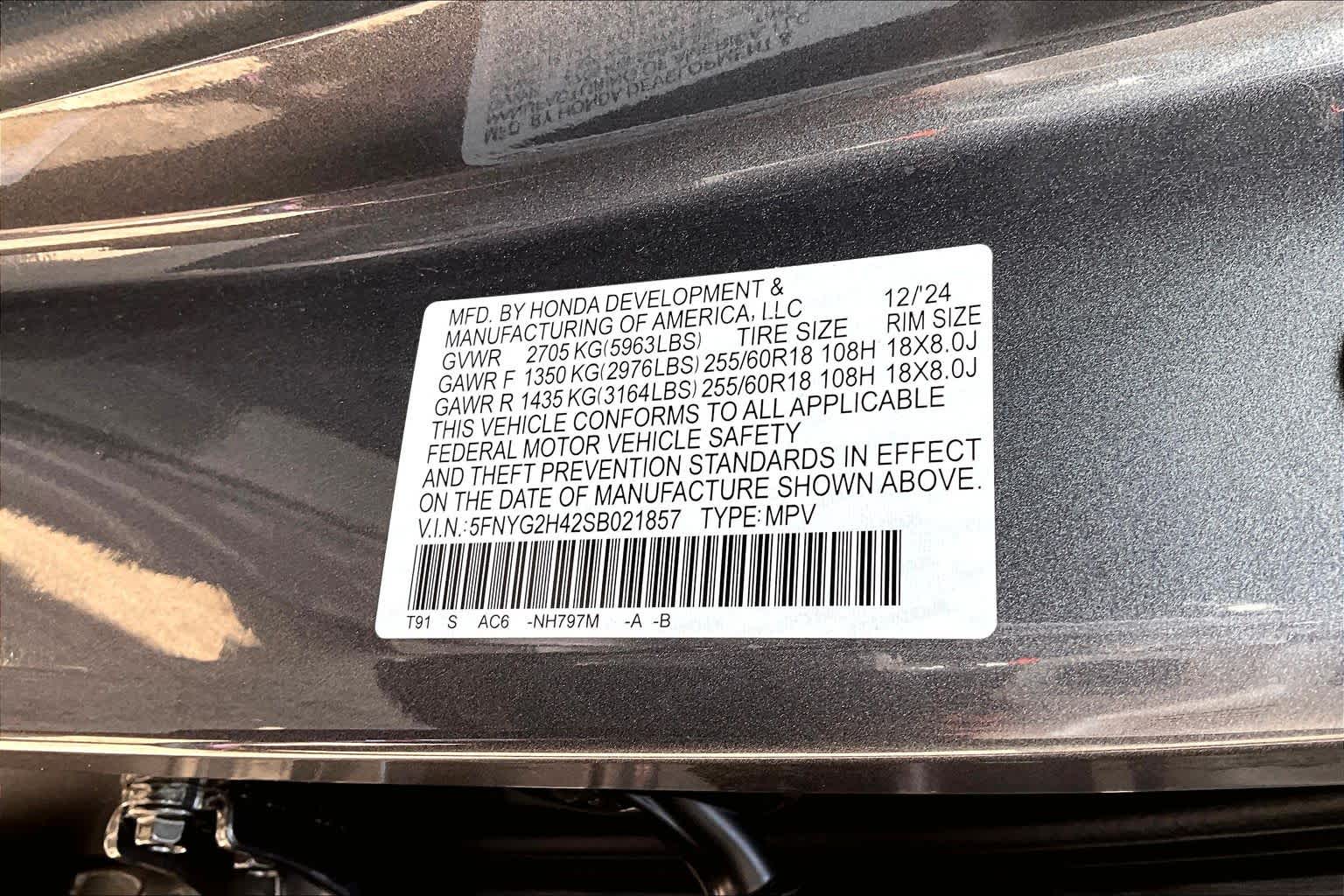 2025 Honda Pilot