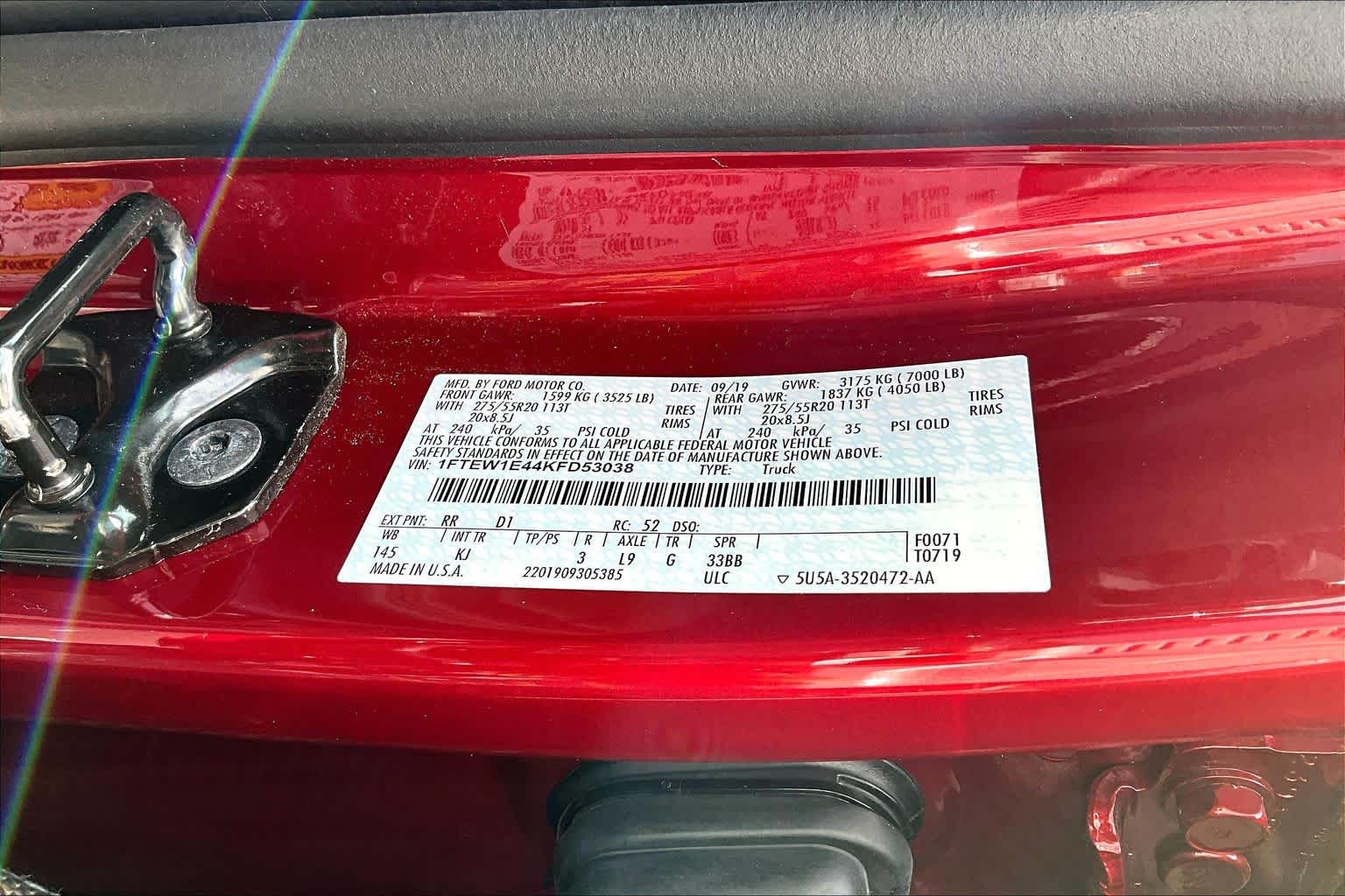 2019 Ford F-150