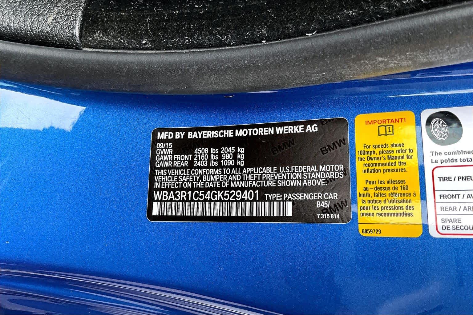 2016 BMW 435i