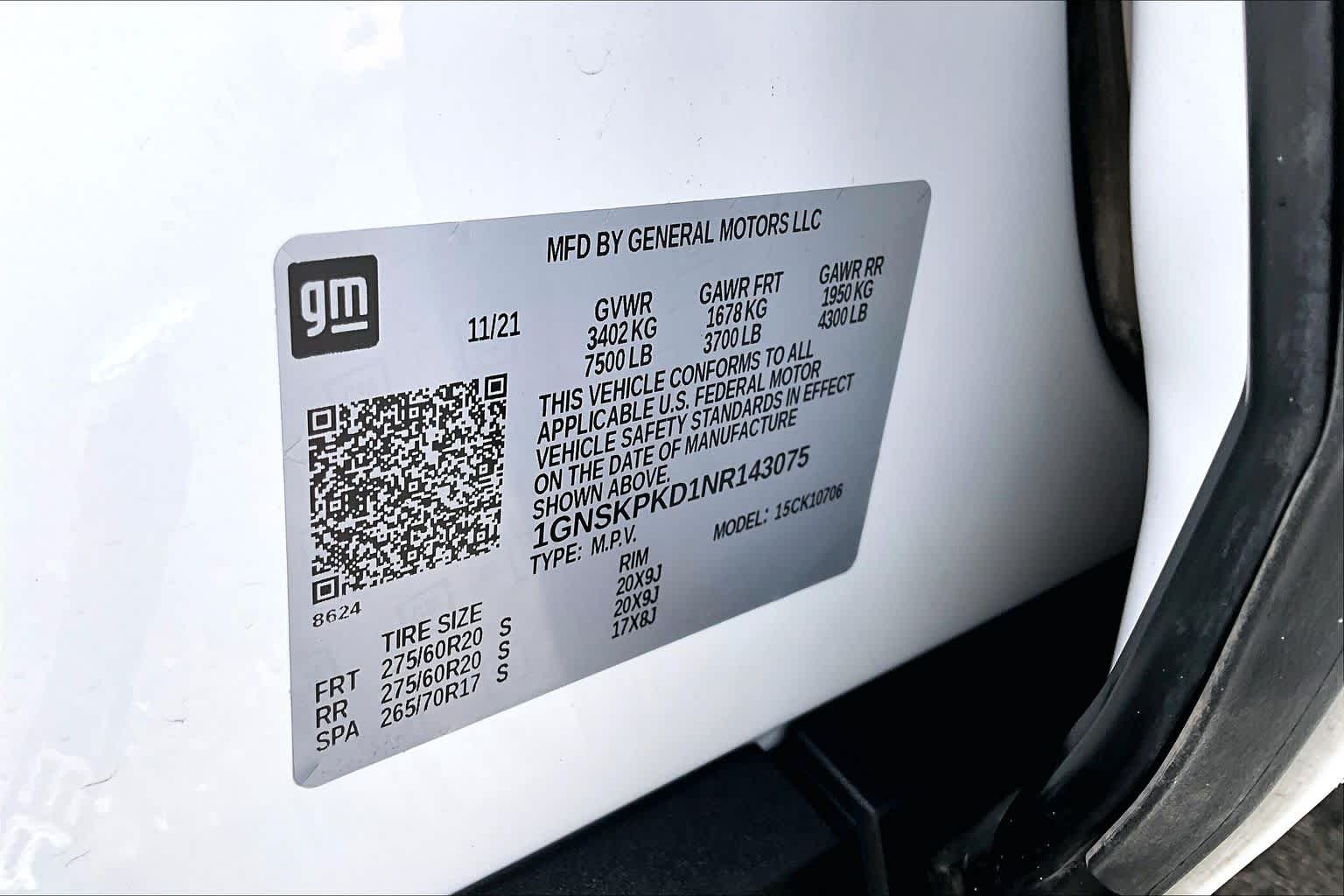 2022 Chevrolet Tahoe