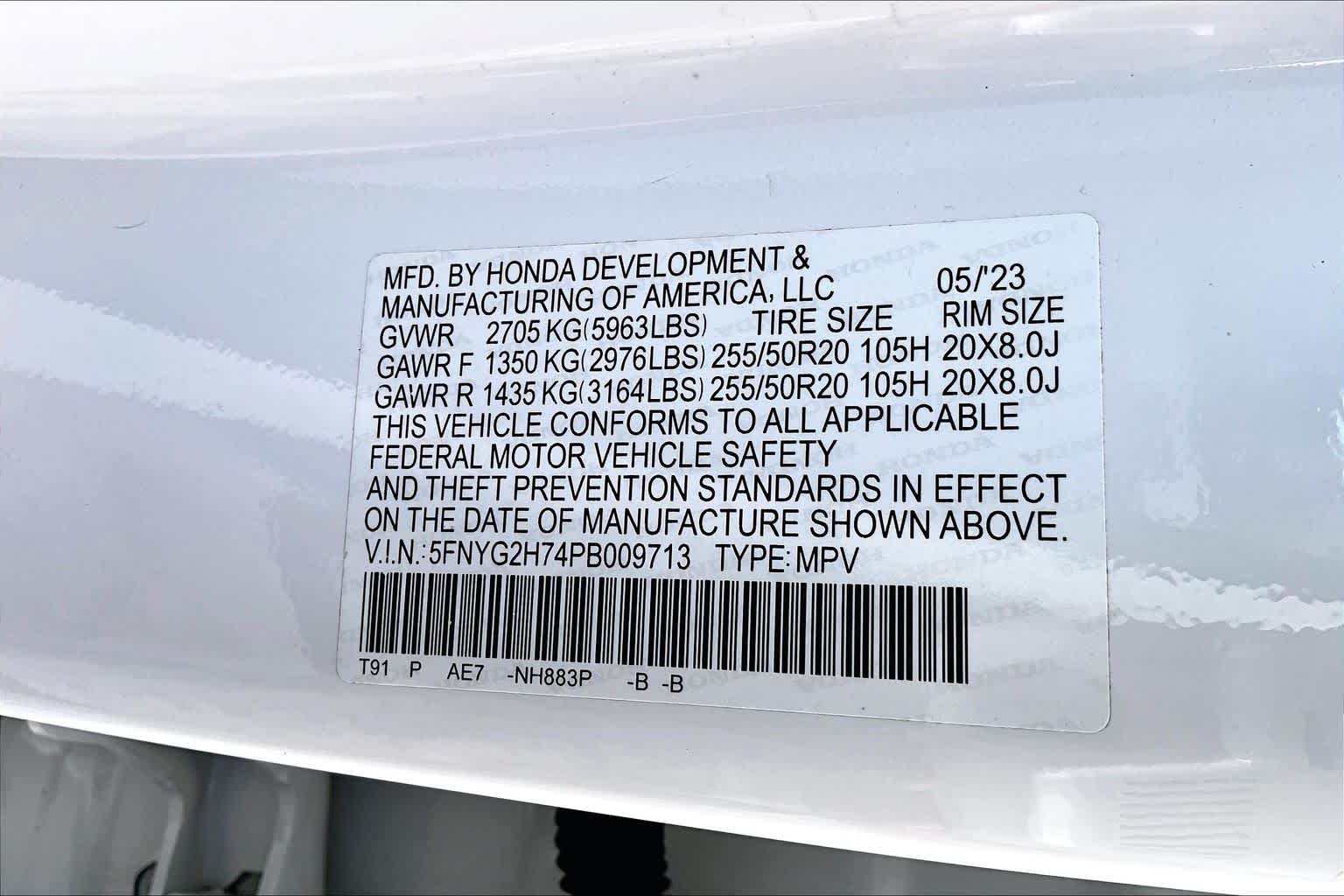 2023 Honda Pilot