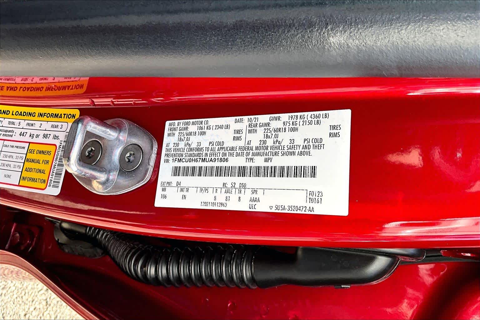 2021 Ford Escape