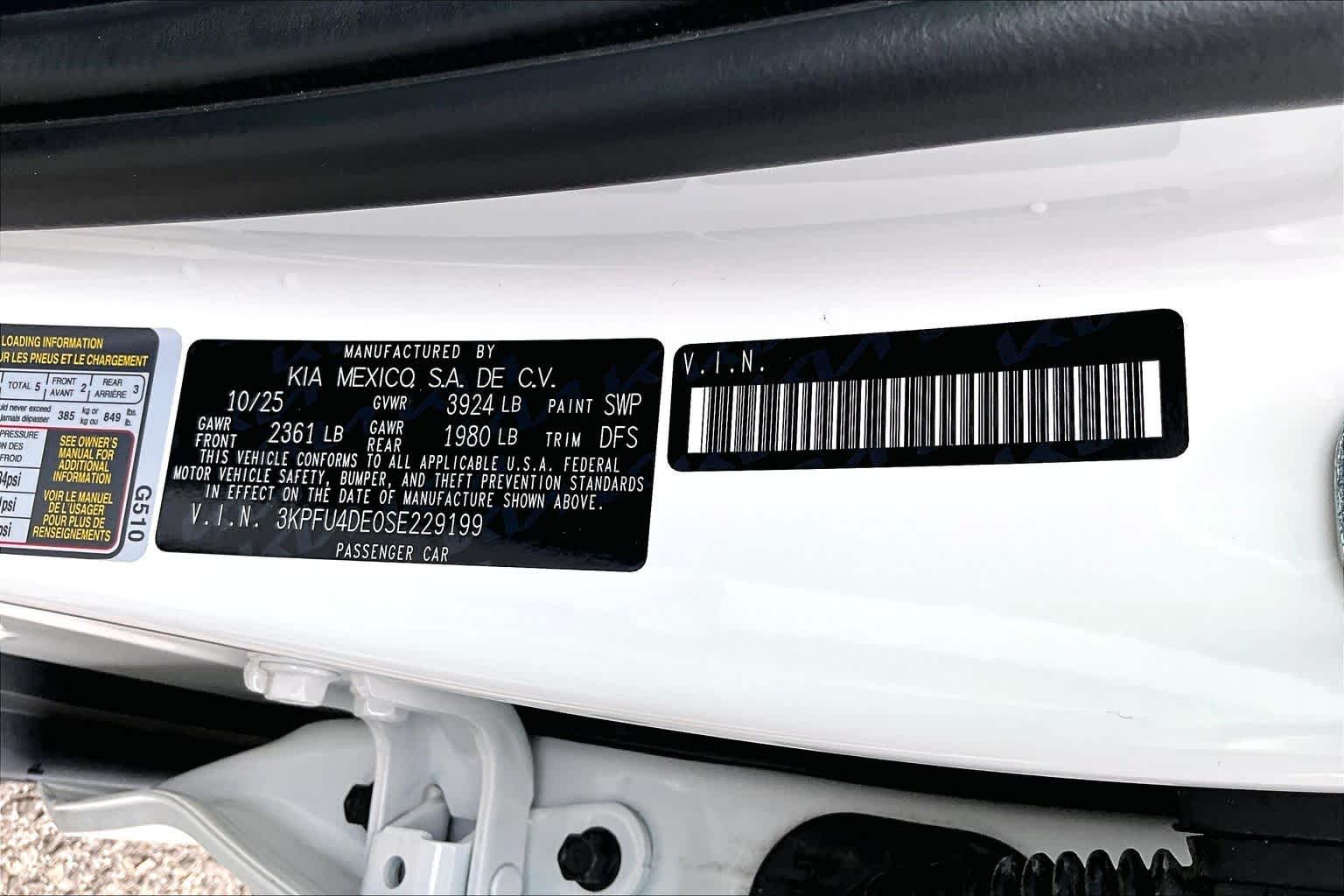 2025 Kia K4