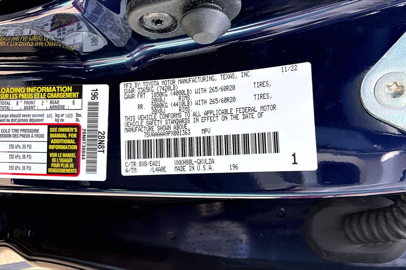 2023 Toyota Sequoia