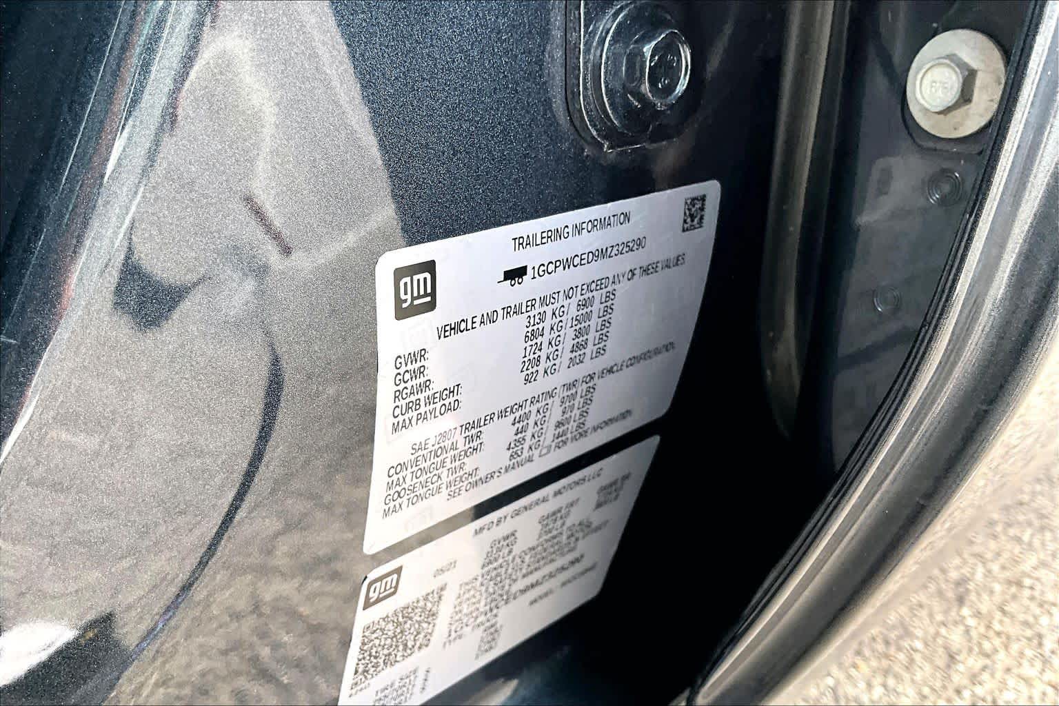 2021 Chevrolet Silverado 1500