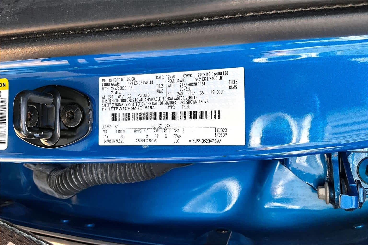 2021 Ford F-150