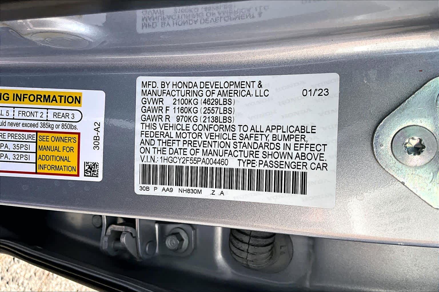 2023 Honda Accord Hybrid