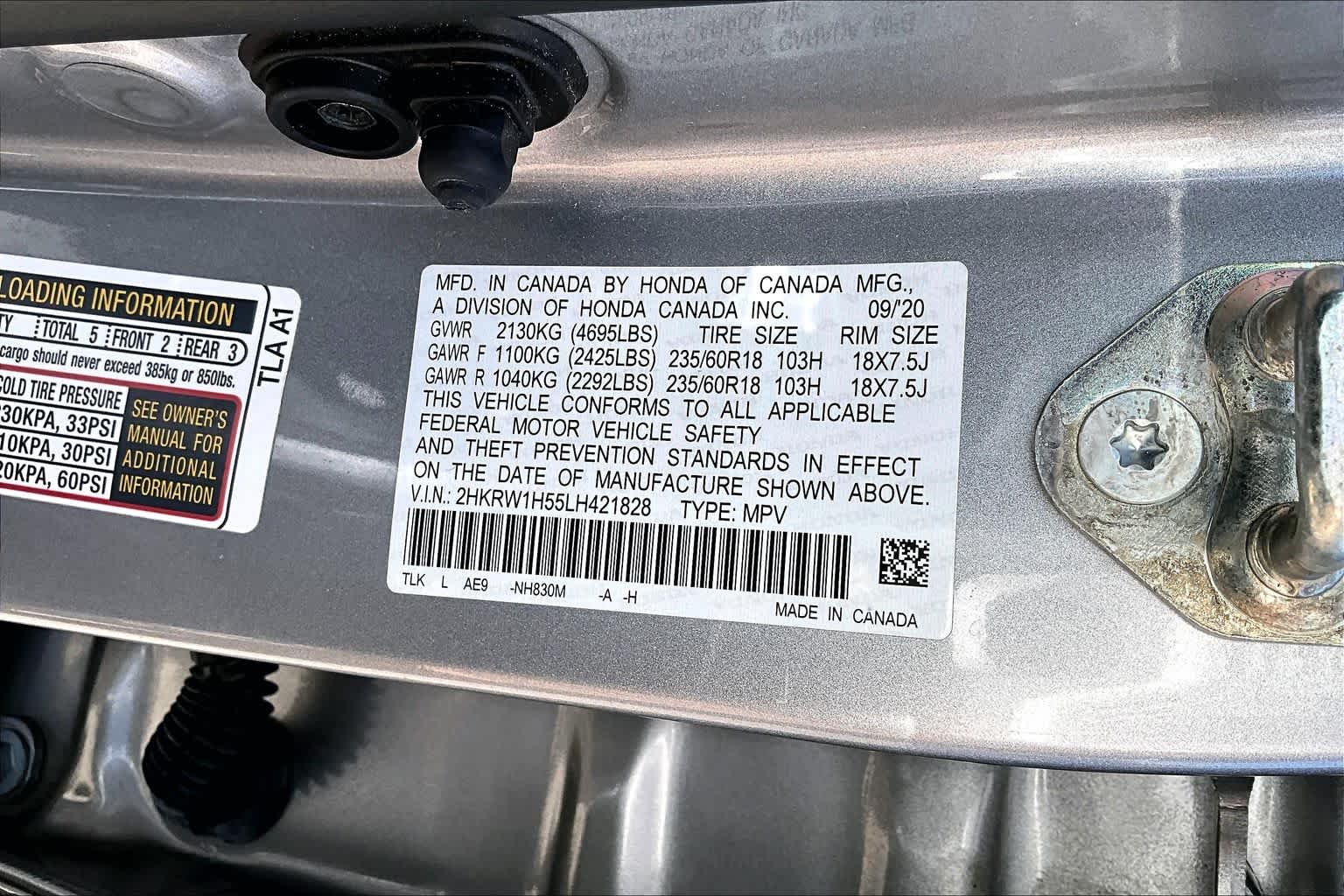 2020 Honda CR-V