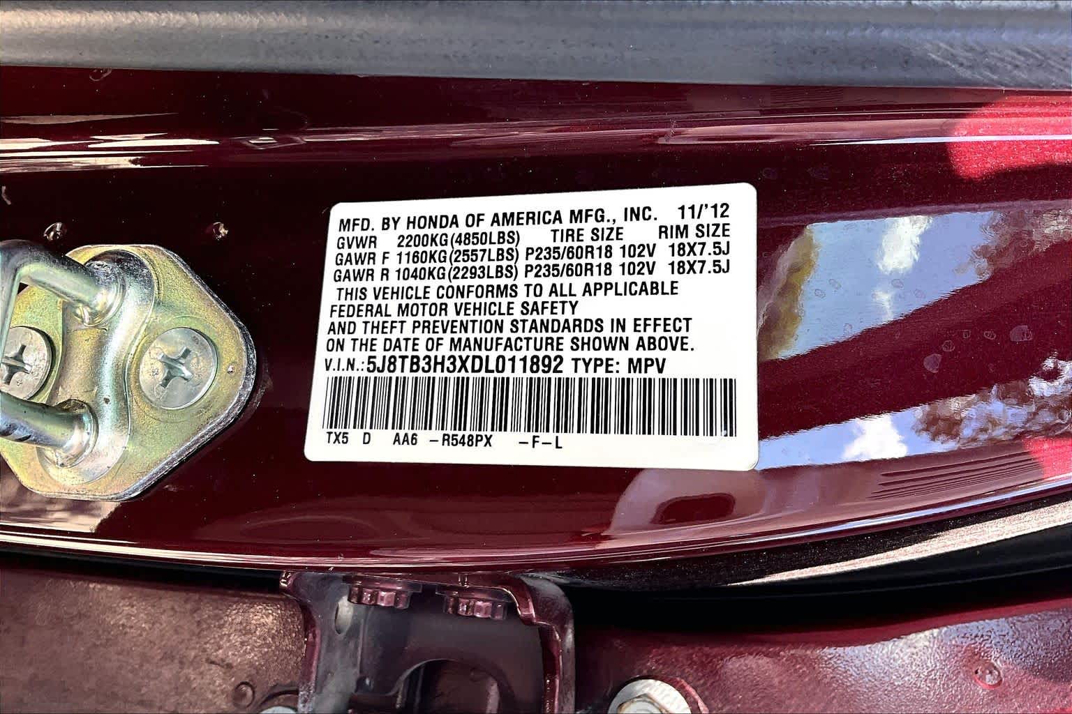 2013 Acura RDX