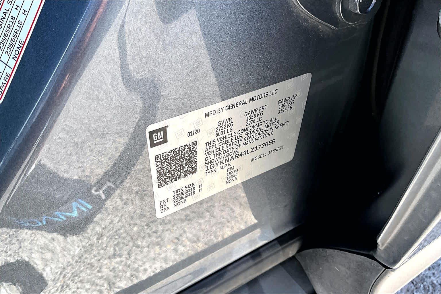 2020 Cadillac XT5