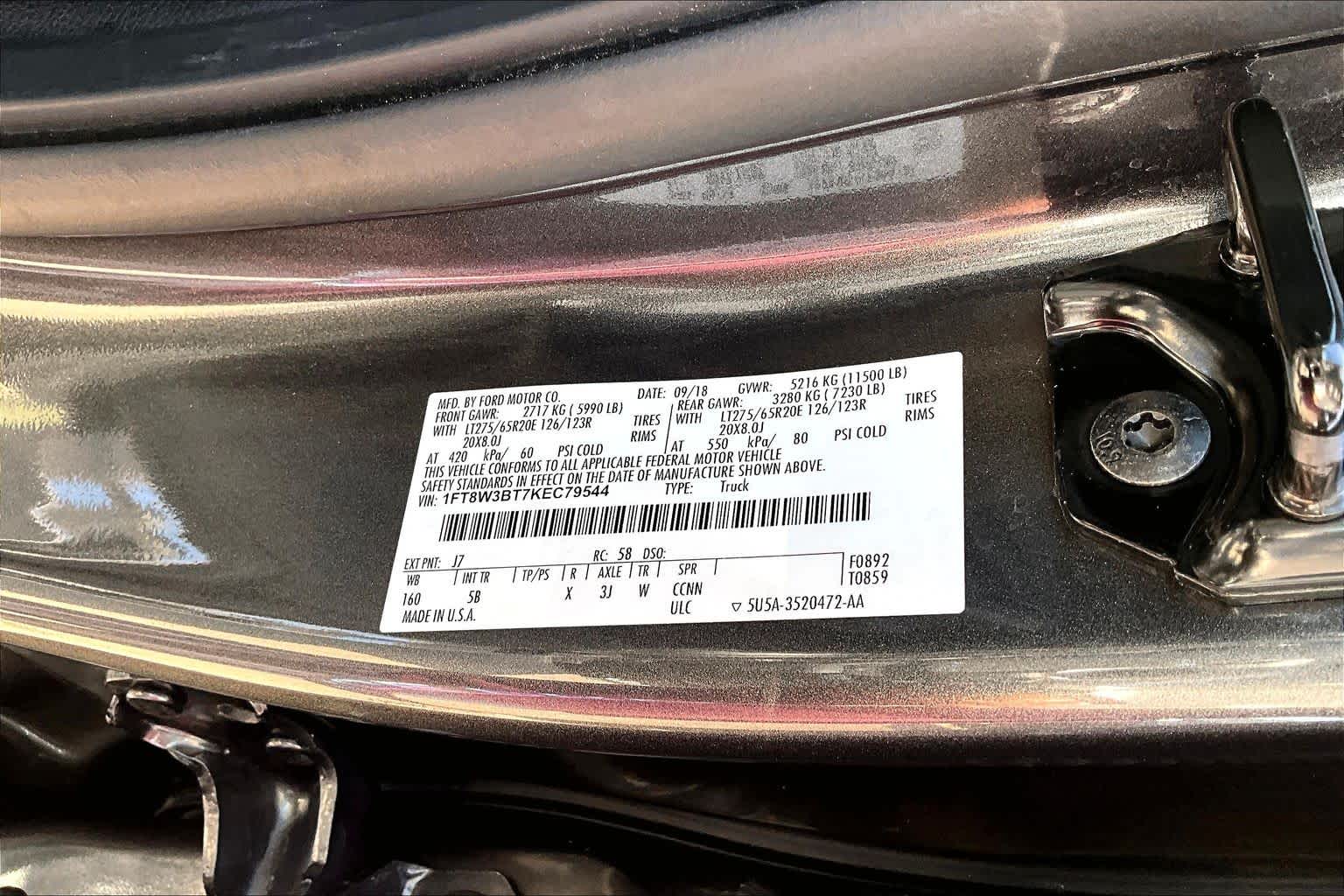2019 Ford Super Duty F-350 SRW Pickup