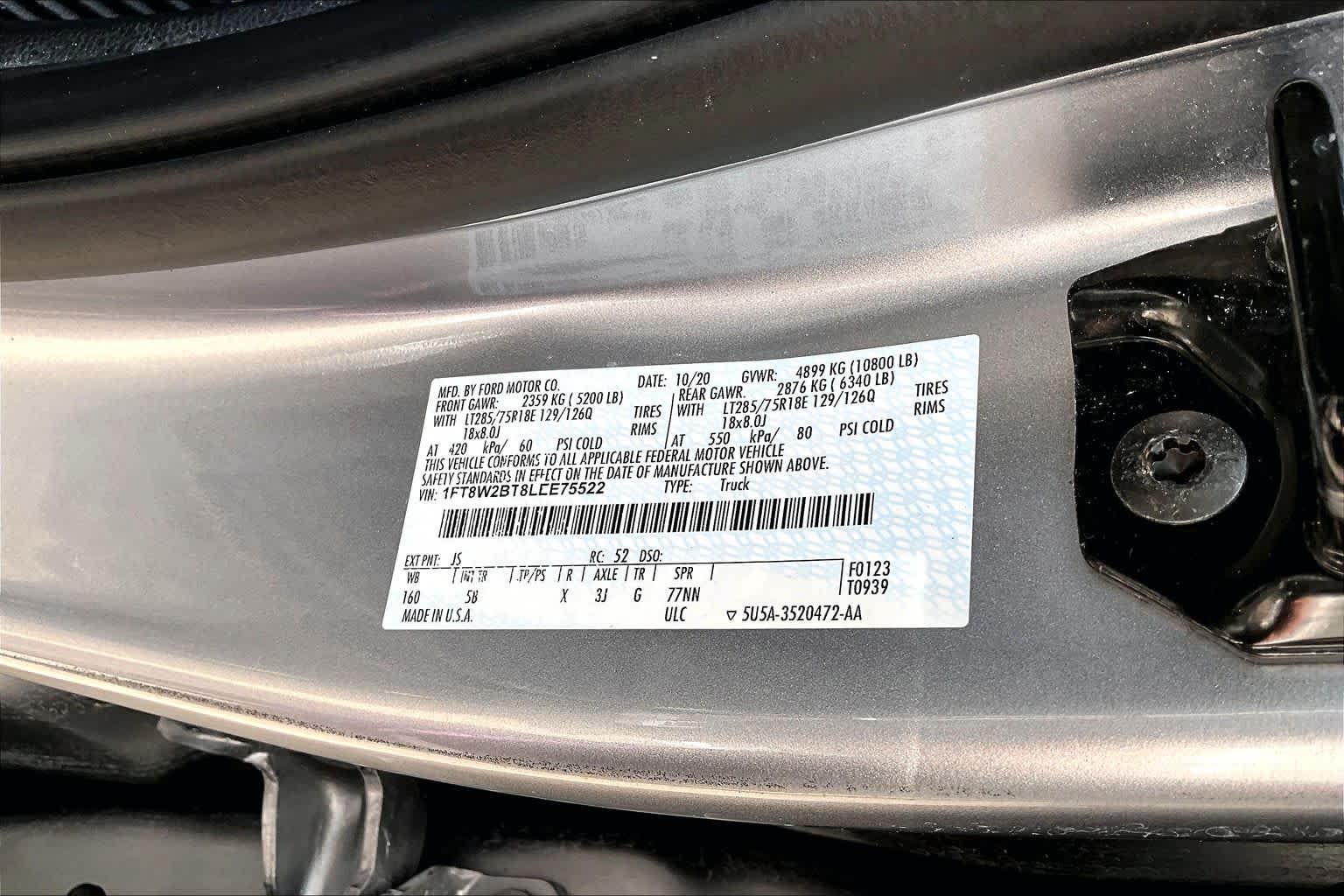 2020 Ford Super Duty F-250 Pickup
