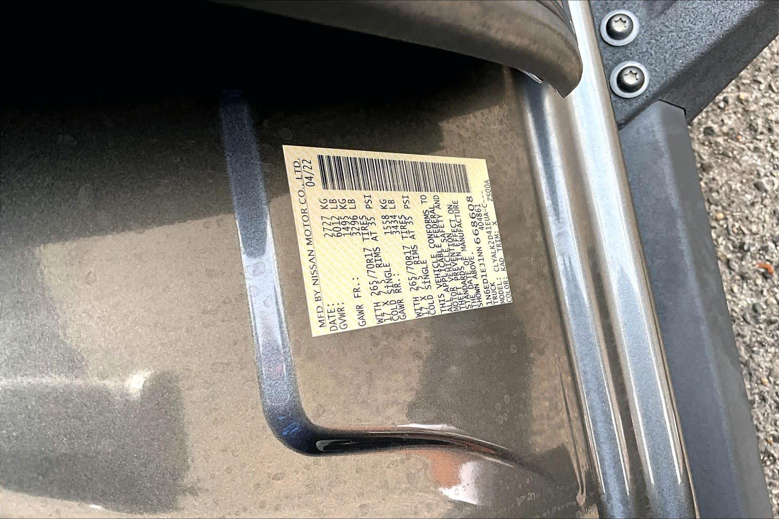 2022 Nissan Frontier