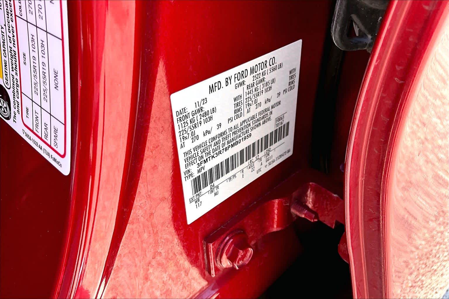2023 Ford Mustang Mach-E