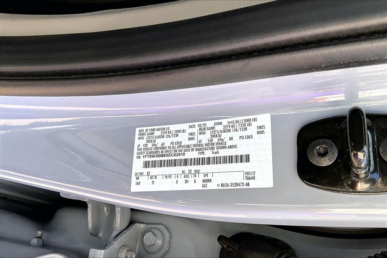 2025 Ford Super Duty F-350 SRW Pickup