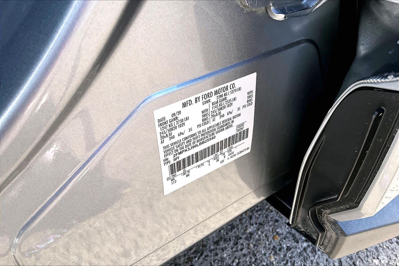 2020 Ford Edge