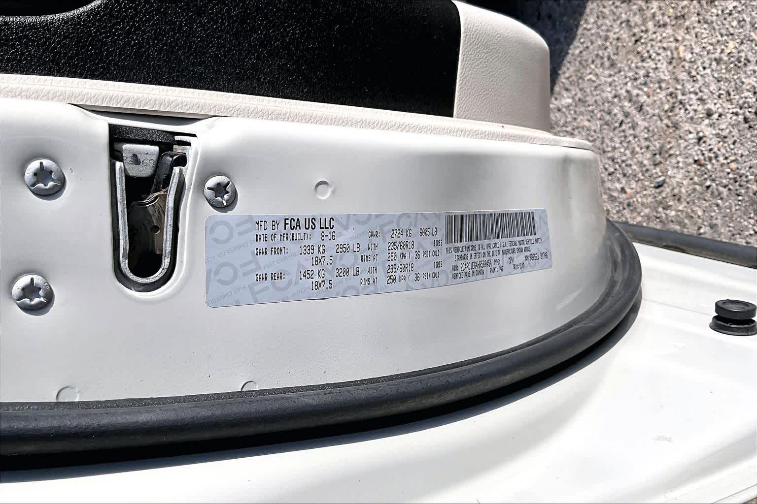 2017 Chrysler Pacifica